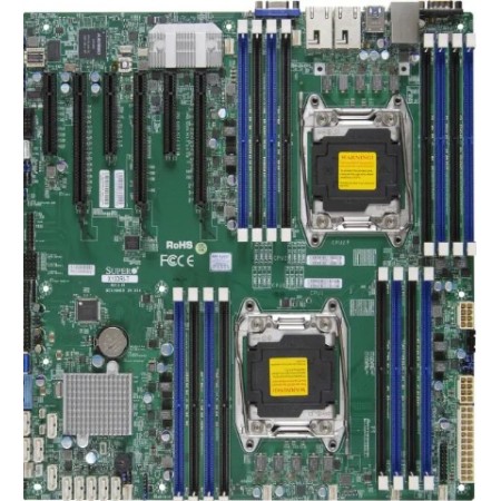 ซุปเปอร์ไมโคร X10DAI Socket LGA2011 Intel C612 Chipset EATX System Board